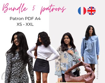 Bundle Scandi Spring - patron A4/A0 français & english