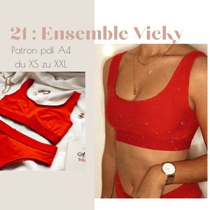 021 Vicky Set - A4 PDF PATTERN (in french only)