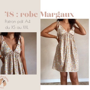 048 Margaux dress - A4 PDF PATTERN (in french only)