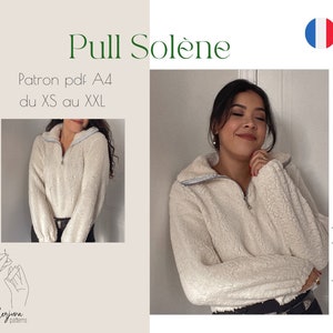 Solène Sweater - A4 PDF PATTERN (in french only)