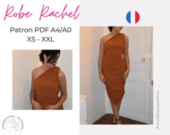 Robe Rachel - patron A4/A0 français