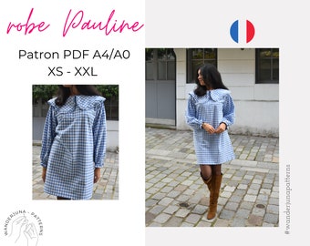 Pauline dress - French A4/A0 pattern