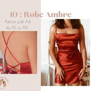 010 Amber Dress PDF A4 PATTERN (in french only)