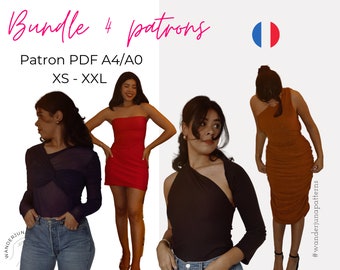 Bundle St Valentin - patron A4/A0 français