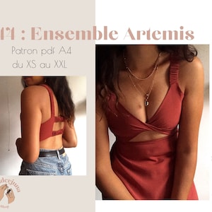 044 Artémis set - A4 PDF PATTERN (in french only)