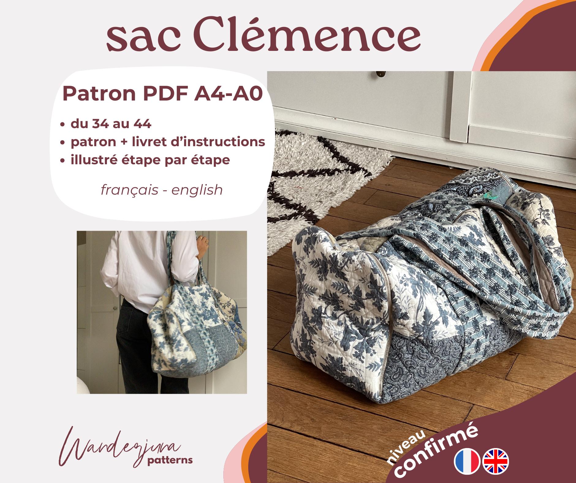 HOT Bagage Cabine Patron Sac De Voyage Gratuit Patron Sac De