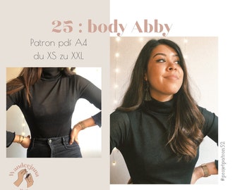 025 Body Abby - PDF PATTERN A4 (in french only)