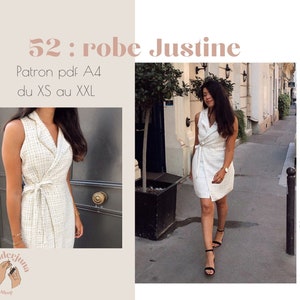 052 Justine dress - A4 PDF PATTERN (in french only)