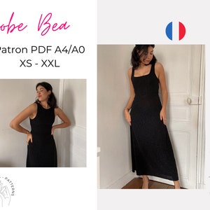 Bea dress - French A4/A0 pattern