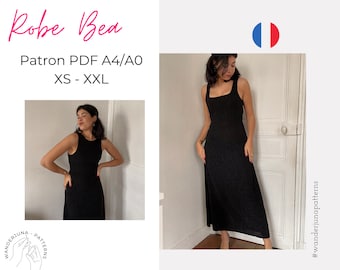 Bea dress - French A4/A0 pattern