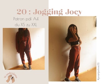 020 pantalon jogging  - PATRON PDF A4 (in french only/ en français seulement)