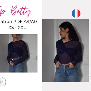 Top Betty modello francese A4/A0 immagine 1