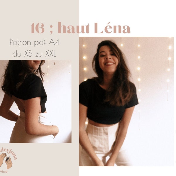 016 haut Léna - PATRON PDF A4 (in french only/ en français seulement)