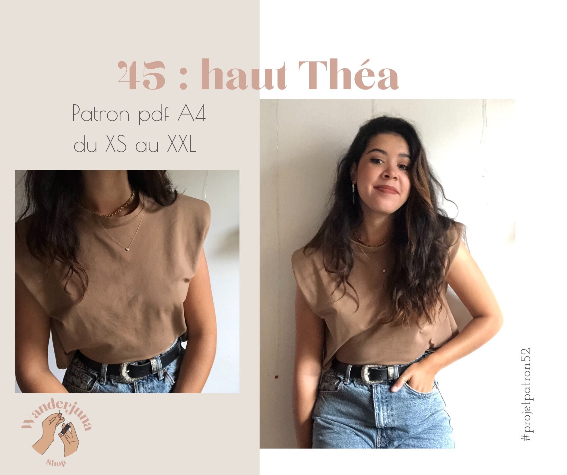 045 haut Théa - PATRON PDF A4