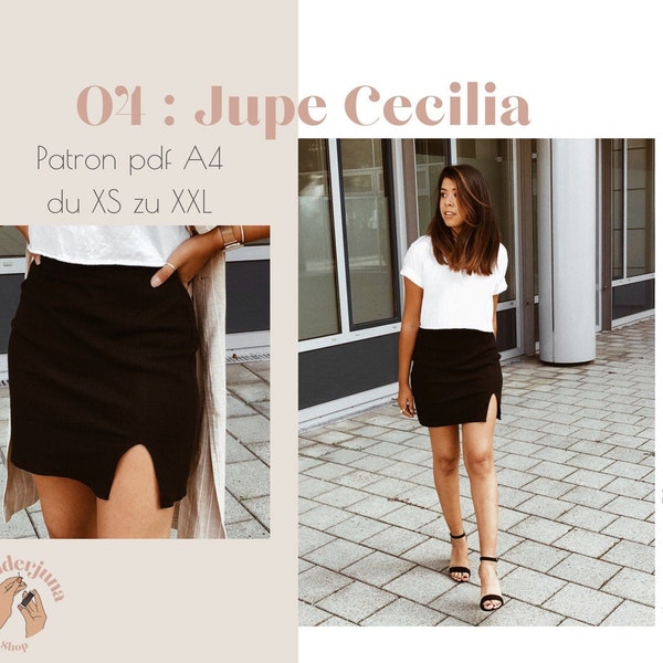 004 Jupe Cecilia - PATRON PDF (in french only/ en français seulement)