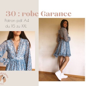 030 Garance dress - A4 PDF PATTERN (in french only)
