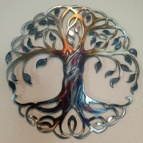 Tree of Life Metal Wall Art Etsy