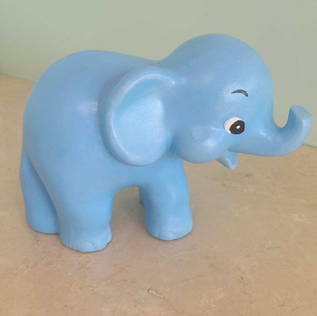 Cartoon Styled Ceramic Baby Elephant Etsy