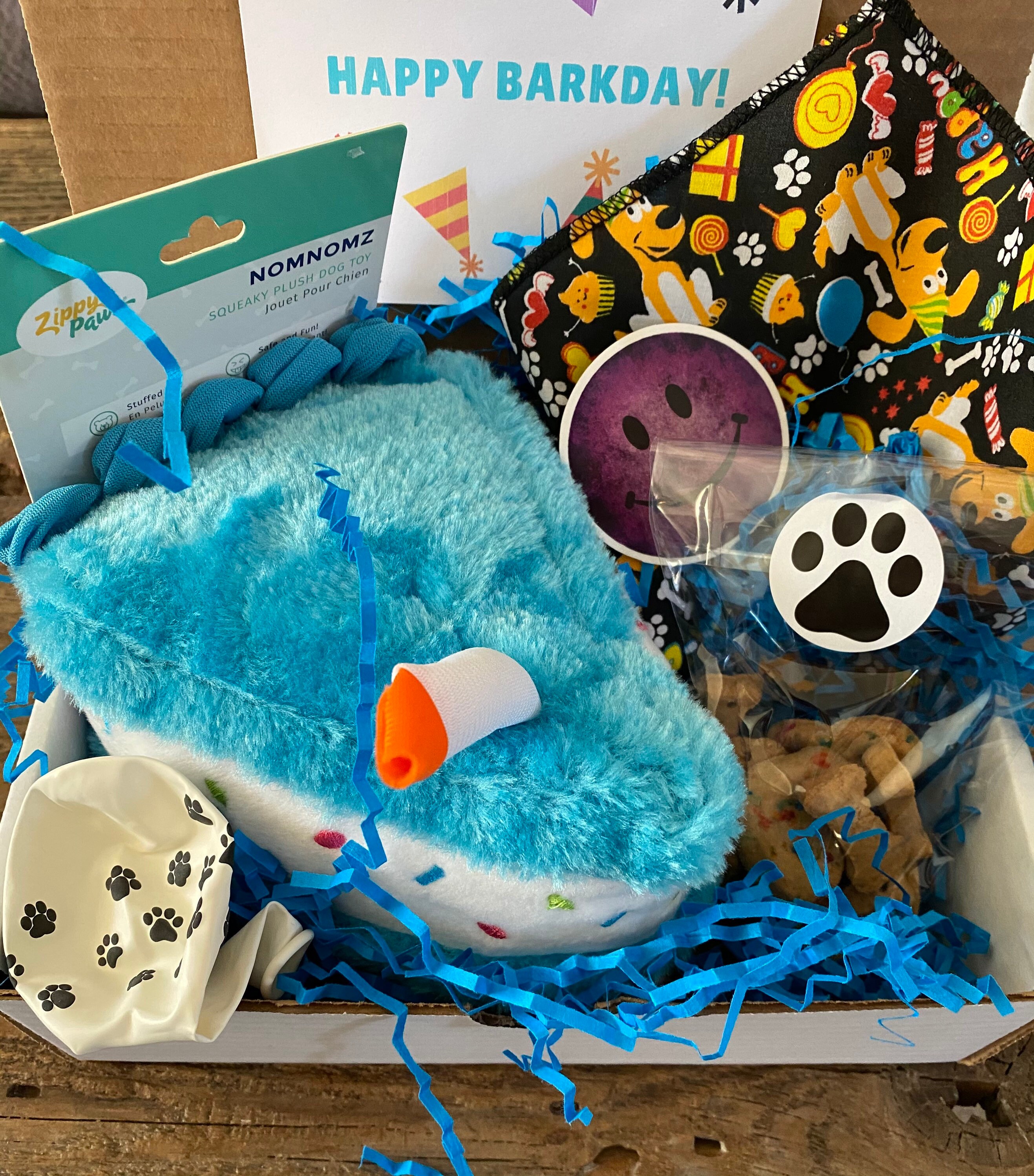 Dog birthdayDog birthday box bark day giftdog gift box dog Etsy
