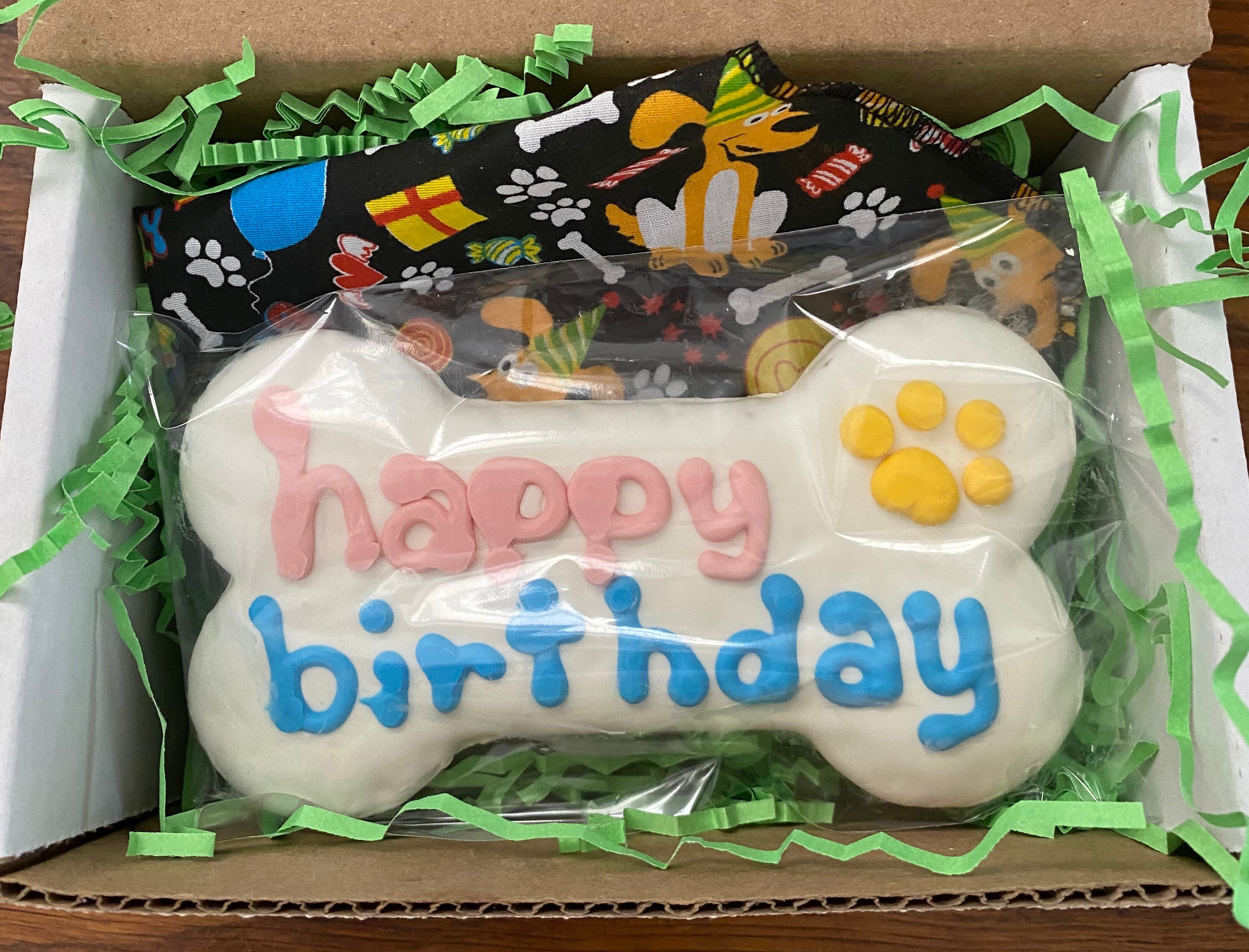 Dog birthdayDog birthday box bark day gift dog gift box Etsy