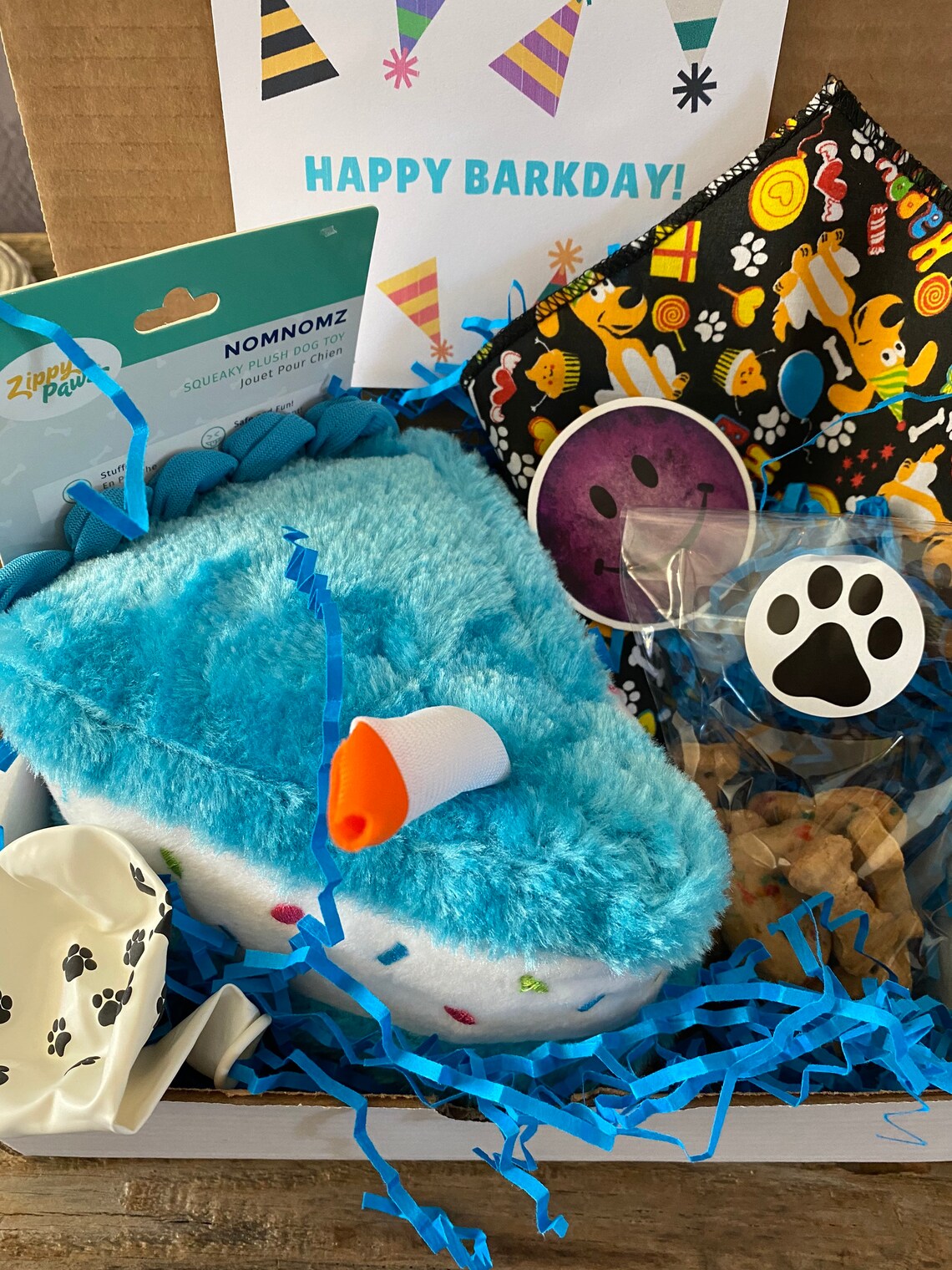 Dog birthdayDog birthday box bark day giftdog gift box dog Etsy