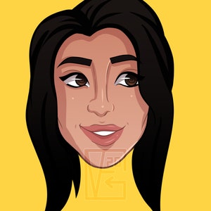 Custom Digital Cartoon Icon/Avatar Portrait