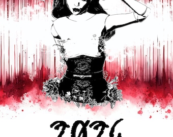 Wall Calendar 2026. Satanic. Goth. Creepy. Horror.