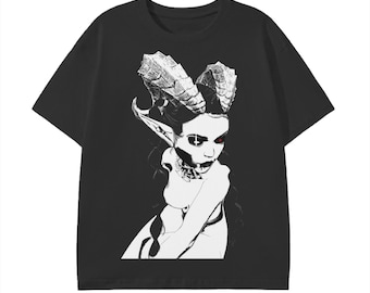 Goth Demon T-Shirt, Unisex Alternative Clothing