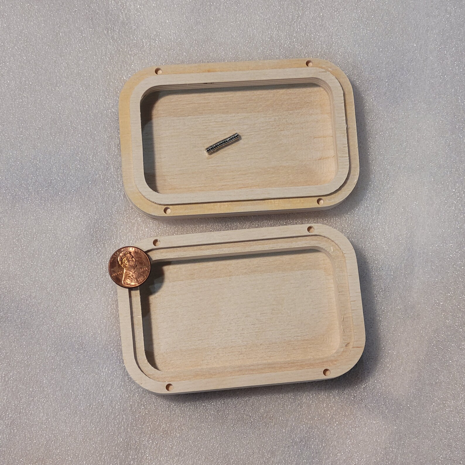 Unfinished Small Wooden Rectangle Box/ Tiny Box To Decorate/ Etsy