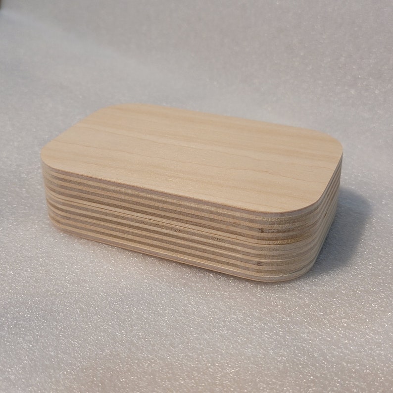 Unfinished Small Wooden Rectangle Box With Hinges/ Tiny Box To Etsy