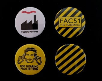 Fábrica - Insignias de botón de 25 mm