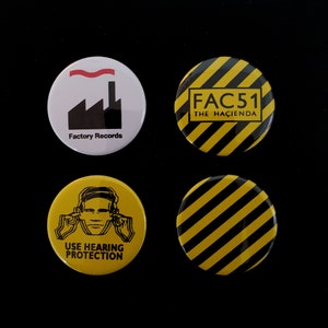 Fabrik - 25 mm knappmärken