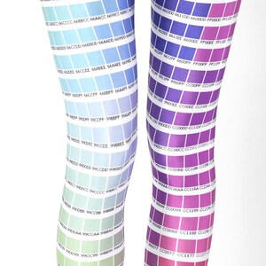 Pantone / Hexcodes Colour Chart Leggings image 1