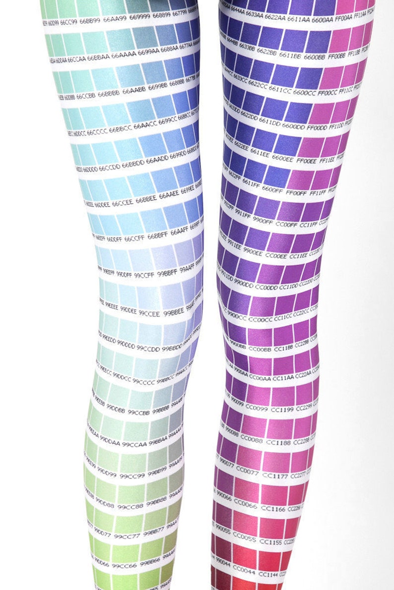 Colour Chart Leggings 