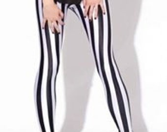 Beetlejuice Leggings. PLUS SIZE