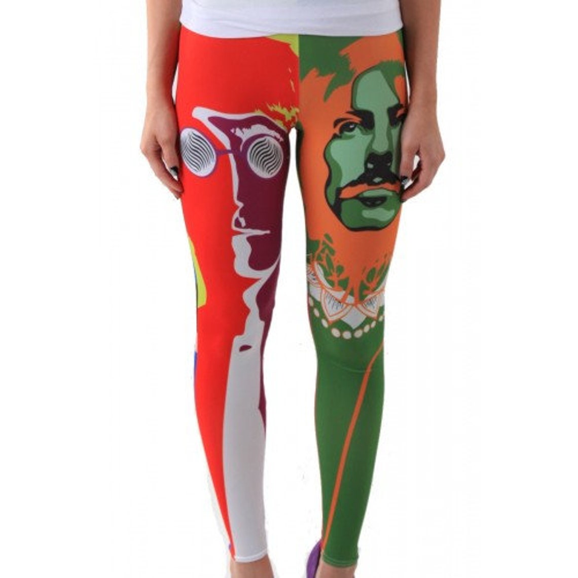 The Beatles Leggings Etsy