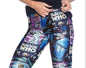 Dr Who Leggings. Plus Size 16-20 .