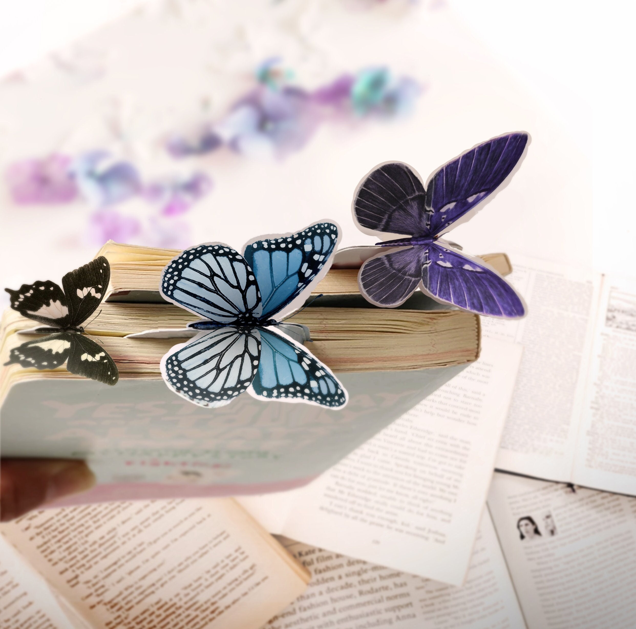 Owlcrate Exclusive Discovery of Witches Butterfly Magic Bookmark