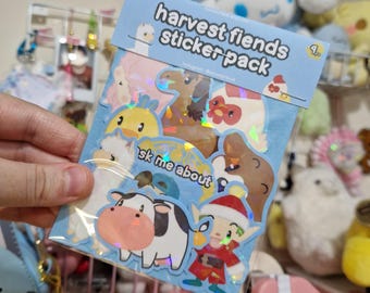 Harvest Moon Story Of Seasons Vinyl Sticker Pack | 9 Stickers