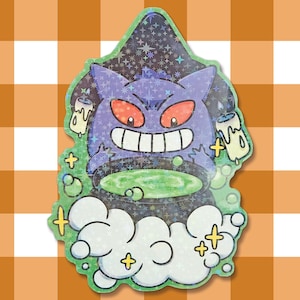 Halloween Gengar Sticker
