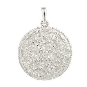 Pendant Hiddenseefibel 925 Silver white