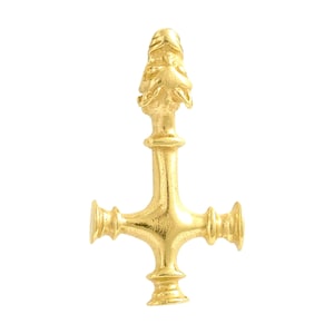 Thor&#39;s Hammer pendant from Iceland (Wolf Cross) solid 585 gold