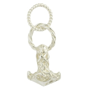 Pendant Thor&#39;s Hammer 925 Silver white