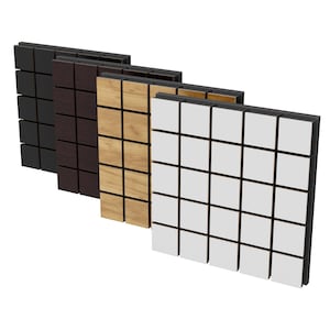 50*50*5cm | Sound Acoustic Panel «Grid» for rec.studio | Absorption - Diffusion - Reflection - Soundproofing-Insulation | 50x50mm / 20x20in