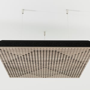 Acoustic Ceiling Panels «Wilds» with mounting kit | Absorption - Diffusion - Reflection - Soundproofing - Insulation | Acoustic Cloud Panel