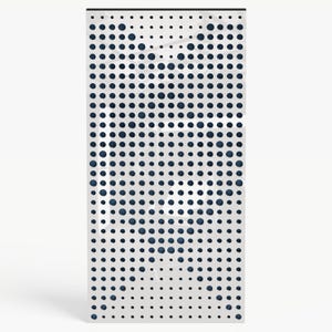 Narrow Acoustic Panel &quot;WILDS-F&quot; with Velvet Fabric  | Decorative Soundproofing | Sound-Absorbing and Diffusion | Size: 50x25cm