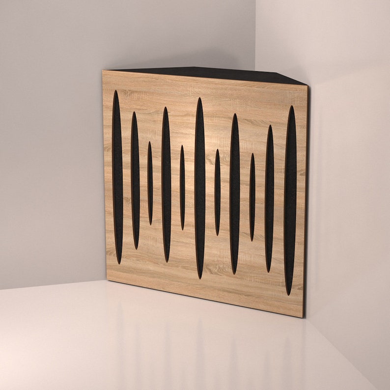 Corner Acoustic Bass Traps Pulse for rec.studio Etsy