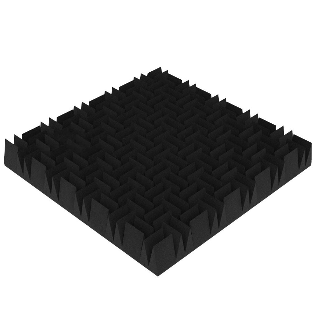 4 PACK - Acoustic Foam Panels 50x50cm | Sound Proofing Padding for Wall ...