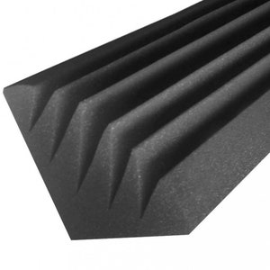 Ceiling Corner Bass Trap «Klin Mini» 160x160 mm / 6.3x6.3 inches. Acoustic Foam for rec.studio