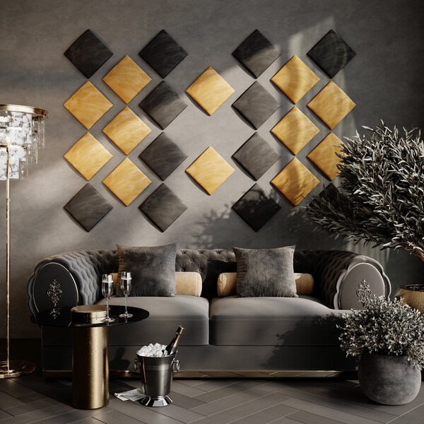 Sound Absorbing Wall Decor Etsy